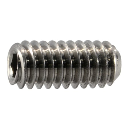 Midwest Fastener #8-32 x 3/8" 18-8 Stainless Steel Coarse Thread Hex Socket Headless Set Screws 20PK 67567